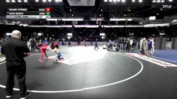 106 lbs Cons. Semi - Shane Spindel, Washington vs Juan Mateo, Gig Harbor