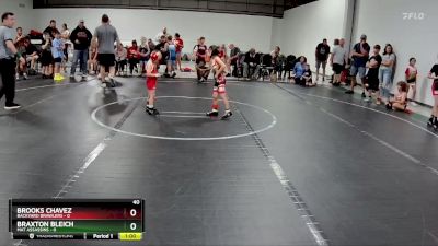 40 lbs Finals (2 Team) - Brooks Chavez, Backyard Brawlers vs Braxton Bleich, Mat Assassins