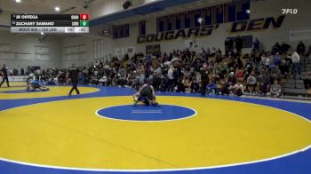 123 lbs Consolation - Jr Ortega, Grandview (CO) vs Zachary Samano, Chino