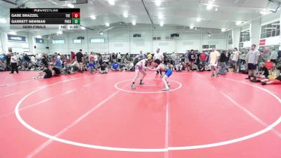 153 lbs Semifinal - Gabe Brazzel, The Asylum Black-HS vs Garrett Newman, Pheonix Wrestling-Blue-HS