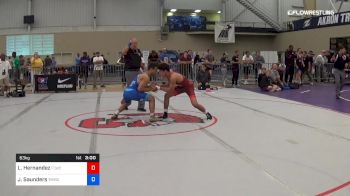 63 kg Consi Of 4 - Luis Hernandez, Finger Lakes RTC vs Joshua Saunders, TMWC