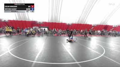 49 lbs Round 3 - Colin Kreuzer, B.A.M. Training Center vs Brycen Darst, Brown Deer Jr Falcons Wrestling Club