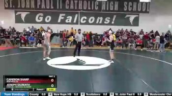 113 lbs Round 1 - Cameron Sharp, New Hope HS vs Joseph Gilreath, Evangel Christian Academy