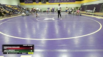 150 lbs Cons. Round 4 - Donovan Rosauer, SPAR vs Jace Grizzle, Renegades Wrestling Club