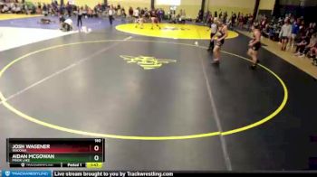 160 lbs Champ. Round 1 - Josh Wagener, Waconia vs Aidan McGowan, Prior Lake