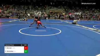 100 lbs Quarterfinal - Terrilan Banner, Hurricane vs Cassandra Gonzales, No Nonsense