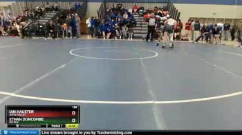 138 lbs Cons. Round 3 - Ian Haueter, Apple Valley vs Ethan Duncombe, Becker