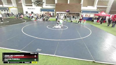 140 lbs Semifinal - Paxton Purcell, INWTC vs John (jr) Carpenter, Shootbox WC