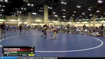 114 lbs Semis & Wb (16 Team) - Ella-lin Gonzalez, Charlie`s Angels-IL Pink vs Jazmin Gorder, Montana