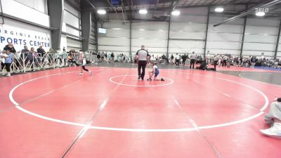 90 lbs Rr Rnd 2 - Ross Zimmerman, Mat Assassins Red - MS vs Hudson Judd, Iron Horse Black - MS