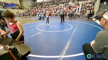 60 lbs Quarterfinal - Adam Hotella, Locust Grove Youth Wrestling vs Knox Perkins, Tahlequah Wrestling Club