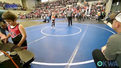 60 lbs Quarterfinal - Adam Hotella, Locust Grove Youth Wrestling vs Knox Perkins, Tahlequah Wrestling Club