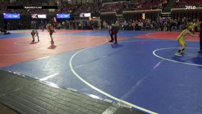 57 lbs Cons. Round 3 - Ryker Smith, Forsyth Wrestling Club vs Koy Gierke, Miles City Wrestling Club