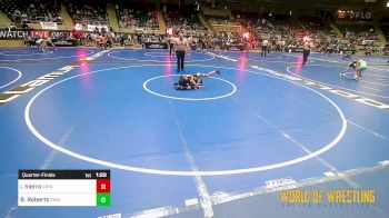 55 lbs Quarterfinal - Isaac Hierro, Grindhouse vs Billy Roberts, Greater Heights Wrestling