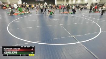 144 lbs Cons. Round 3 - Maverick Sanchez, Hawaii Wrestling Academy vs Jackson Brock, Comets Wrestling Club