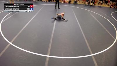 67 lbs Cons. Round 1 - Mason Konczak, Forest Lake Rangers vs Maximus Mauritz, Pursuit Wrestling