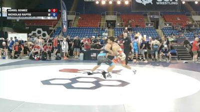 157 lbs Cons. Sub-rd Of 32 - Adriel Gomez, Kansas vs Nicholas Raptis, New York