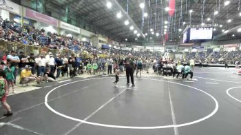 40 lbs Quarterfinal - Danny Diaz, Widefield WC vs Kameron Martinez, Ridge WC
