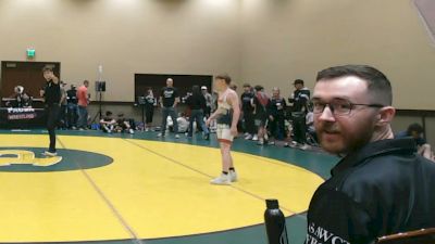105 lbs Champ. Rd Of 32 - Nick Hobson, Gps vs Coby Leon, Southside
