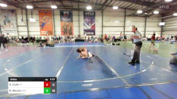 120 lbs Rr Rnd 2 - RaeAnn Craft, Pit Crew vs Bella Baccio, D3 Training Center