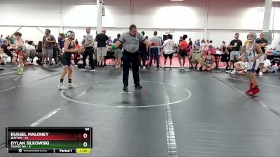 68 lbs Round 1 (6 Team) - Russel Maloney, Buxton vs Dylan Silkowski, Savage WA