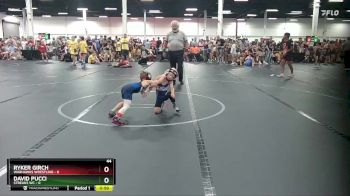 44 lbs Round 4 (6 Team) - Ryker Girch, Warhawks Wrestling vs David Pucci, Streaks WC