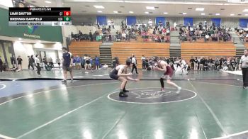138 lbs Champ. Round 1 - Liam Dayton, Cherokee Trail vs Brennan Barfield, La Costa Canyon