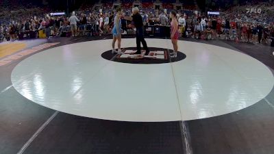 136 lbs Round Of 64 - Paisley DeNault, MI vs Bailey Kes, MN