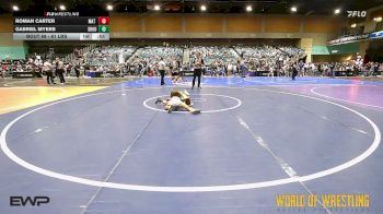 61 lbs Consi Of 8 #1 - Roman Carter, Mat Demon Wrestling Club vs Gabriel Myers, Shootbox