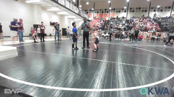 83 lbs Rr Rnd 1 - Ryder Steddum, Salina Wrestling Club vs Dejuan Fields, Tulsa Blue T Panthers