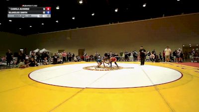 105 lbs Cons. Round 3 - Camila Alvarez, TX vs BlakeLee Smith, OK
