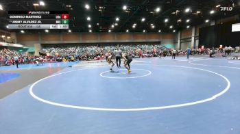 138 lbs Champ. Round 2 - Jimmy Alvarez Jr., Millikan vs Domingo Martinez, Live Oak