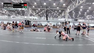 100 lbs Placement (4 Team) - Toby Bernash, U2 Brawler Elite vs Benny Martin, Journeymen Uprising