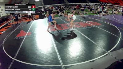 157 lbs Cons. Sub-quarters - Cooper Hardy, Montana vs Sebastian Echak, Alaska