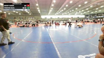 85 lbs Consi Of 4 - Brody Ohern, Revival Orange vs Preston Silva, Ruthless Black