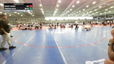 85 lbs Consi Of 4 - Brody Ohern, Revival Orange vs Preston Silva, Ruthless Black