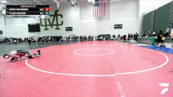 138 lbs Cons. Round 3 - Tyler Higashi, Schurr vs Aiden McKibben, Redlands East Valley