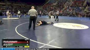 160 lbs Quarterfinals (8 Team) - Kellen Hoornaert, E1-West Fargo Sheyenne vs Adyn Eckart, W4-Jamestown