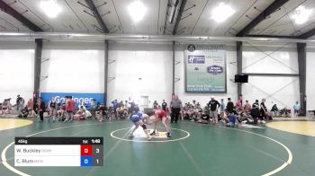 45 kg Rr Rnd 4 - William Buckley, Doughboy vs Carson Blum, Michigan Grapplers