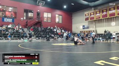 184 lbs Cons. Round 2 - Samuel Bartholomew, UNCP - Unattached vs Anthony Giampietro, Lander