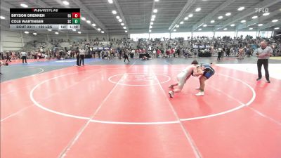 120 lbs Round Of 64 - Bryson Drennen, GA vs Cole Wartinger, SC