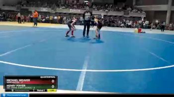 75 lbs Quarterfinals (8 Team) - Michael Weaver, Worthington vs Henry Mayer, UNC (United North Central)