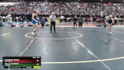 114 lbs Champ. Round 3 - Charlee Noah, Tri-Valley vs Millie Batavia, McQueen