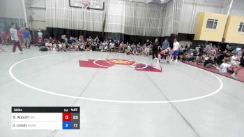 90 lbs Rr Rnd 2 - Beau Abbott, Carolina Hammer Squad vs Dakota Sandy, Mat Assassins Red