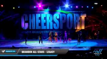 Brandon All-Stars - Legacy [2021 L6 International Open Coed - NT Day 2] 2021 CHEERSPORT National Cheerleading Championship