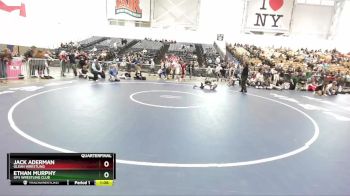 93 lbs Quarterfinal - Ethan Murphy, GPS Wrestling Club vs Jack Aderman, Olean Wrestling