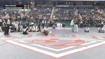 5A - 126 lbs 3rd Place Match - Ariana Alvarez-Bruno, Smoky Mountain High School vs Bella Willson, Oak Grove High School