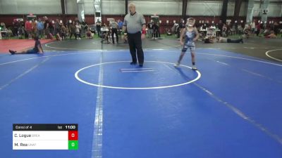 70 lbs Consi Of 4 - Colin Logue, Great Valley vs Matthew Rea, Unattached