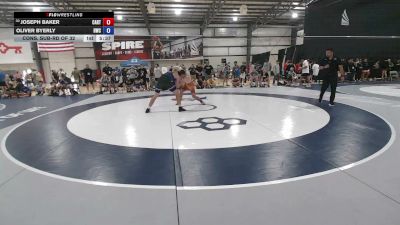 86 kg Cons. Sub-rd Of 32 - Joseph Baker, Castleton RTC vs Oliver Byerly, Hilltopper Wrestling Club