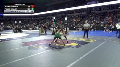 113 lbs Consi Of 16 #2 - Isaiah Gonzaga, Elk Grove (SJ) vs Alex Mallot, Ponderosa (SJ)